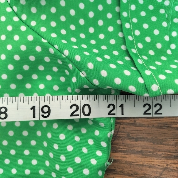 Vintage polyester top M - Picture 6 of 8